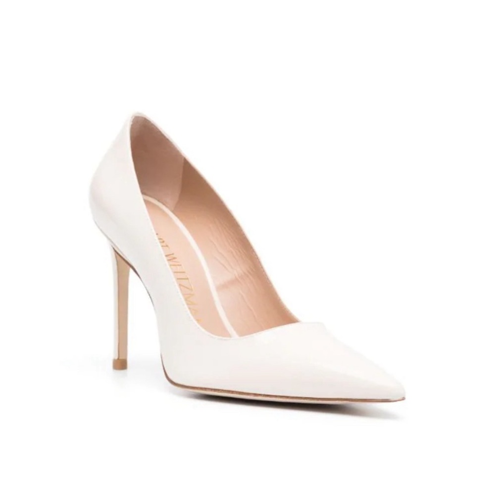 Stuart Weitzman Stuart Pump eggshell